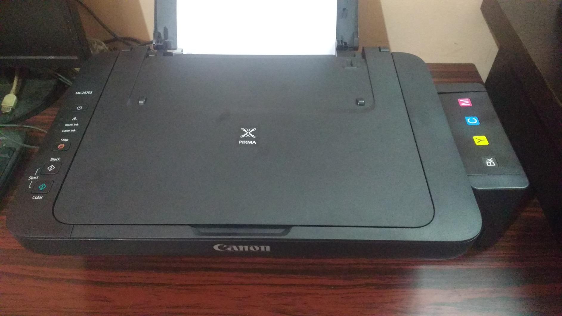 Amazon.in Buy Canon MG2570S MultiFunction Inkjet Colour Printer (Black) Online at Low Prices