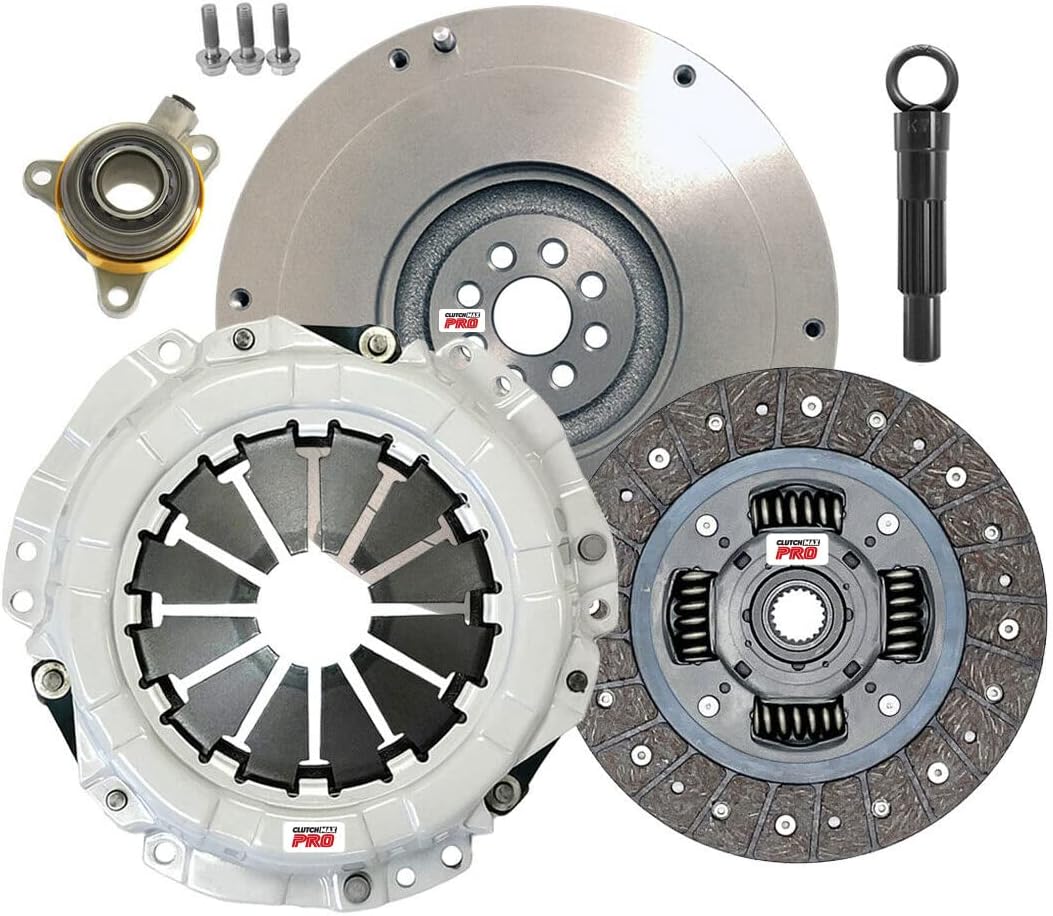 ClutchMaxPRO Heavy Duty Clutch Kit with Flywheel and Slave Cylinder for 2014–2019 Toyota Corolla / 2016 Scion iM