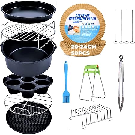 Lot 5 Pièces Pour Philips, Moulinex, Cosori, 21cm Diamètre