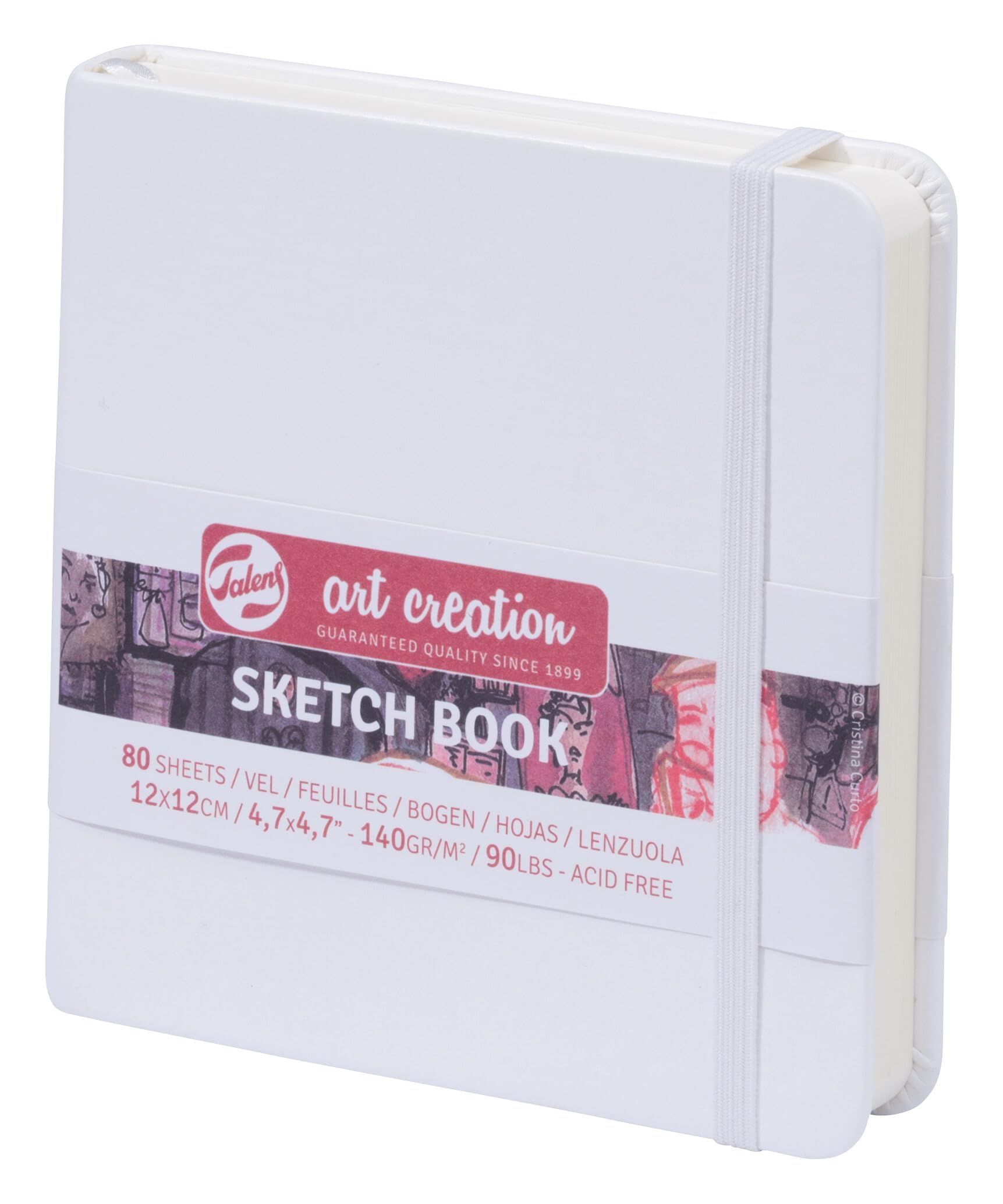 Zeichnung Art Creation, Weiß, 12 x 12, 160 g, 80 Blatt
