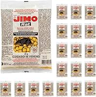 Raticida Granulado Isca para Ratos e Camundongos Kit 20 Pacotes 25g Eficiente Pronto para Uso