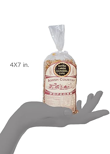 Miniatura 8 de Amish Country Popcorn  Bolsa de 1 libra  Granos de palomitas de maíz tipo caramelo extra grandes  Anticuados, sin OMG y sin gluten (tipo caramelo