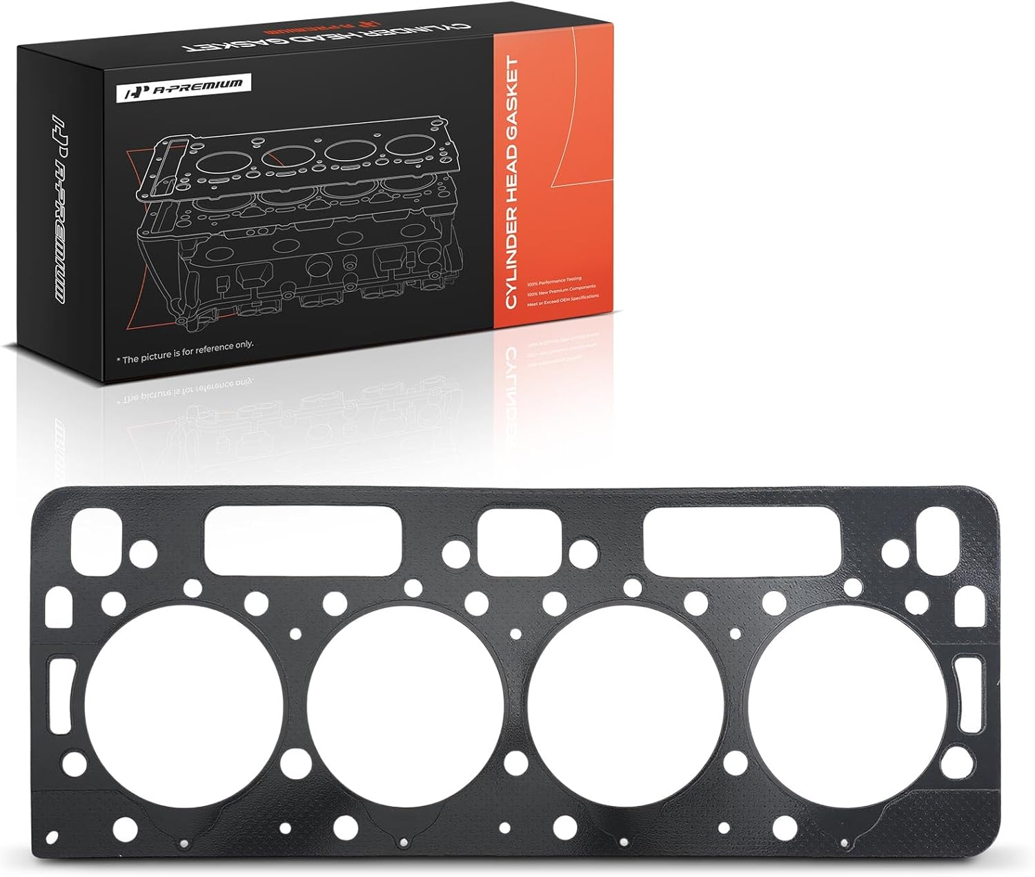 A-Premium V8 6.5L Engine Cylinder Head Gasket Compatible with Chevrolet Tahoe, Blazer, B7, C1500 C2500 K1500 K2500 Suburban, Express 2500 3500, C3500HD, G20 G30 C3500 K2500 & GMC Yukon & Hummer H1