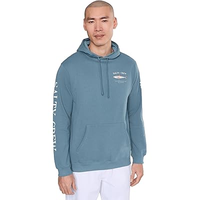 Мужская толстовка Salty Crew Bruce Hood Fleece slate