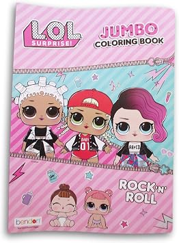 LOL Girls Surprise Coloring and Activity Book