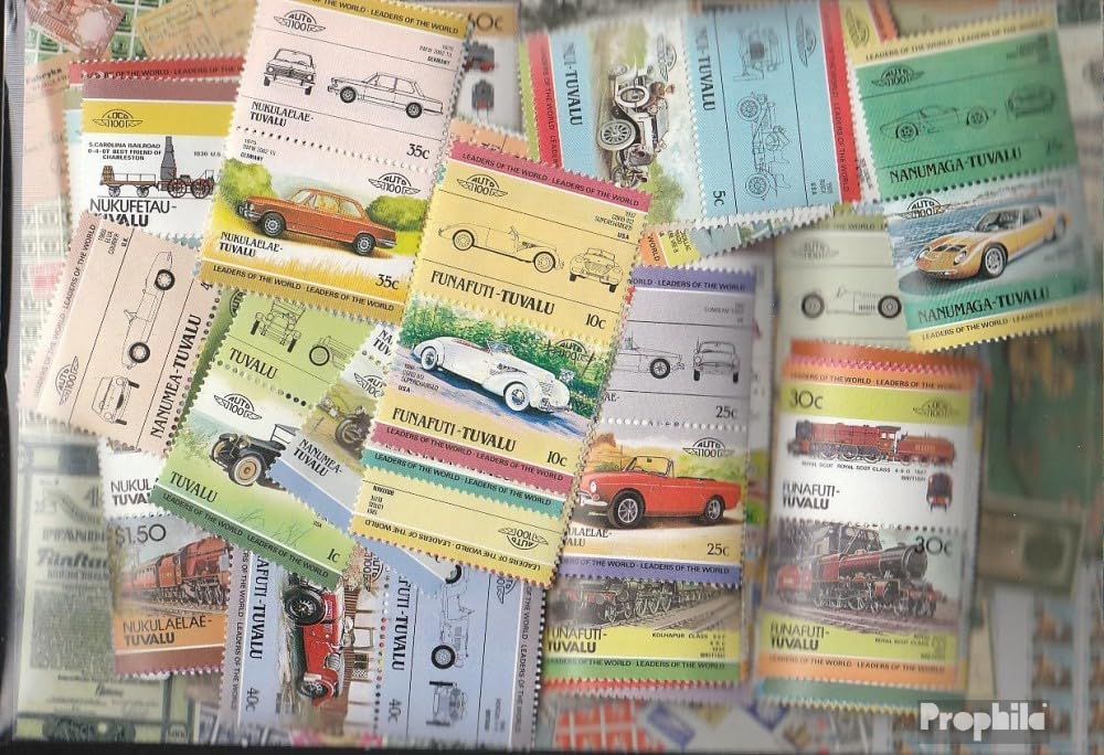 Tuvalu 200 varios sellos (sellos para los coleccionistas)