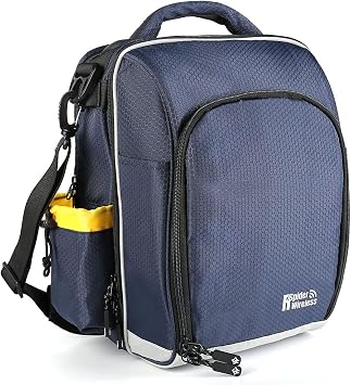 Premium Pilot Flight Bag - Fits All Aviation Flight Gear Including Aviation Headset, Pilot Kneeboard&Notepad, Ipad and Other Pilot Supplies