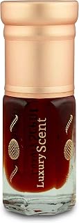 INDIAN OUD PERFUME OIL BY LUXURY SCENT 3ML INDIAN AGARWOOD OIL COMES WITH VELVET GIFT POUCH PREMIUM QUALITY OUDH ATTAR