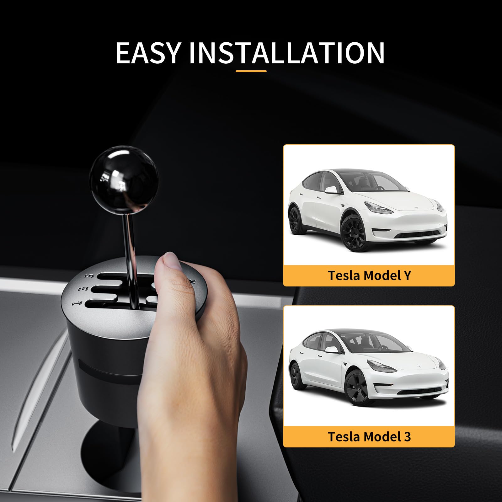 Amazon.co.jp: MIFMIA カップホルダーシフター、テスラモデル3、モデル