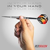 Vista 5 de RED DRAGON Apollo - Juego de dardos de 0.81 oz con vuelos y tallos duros