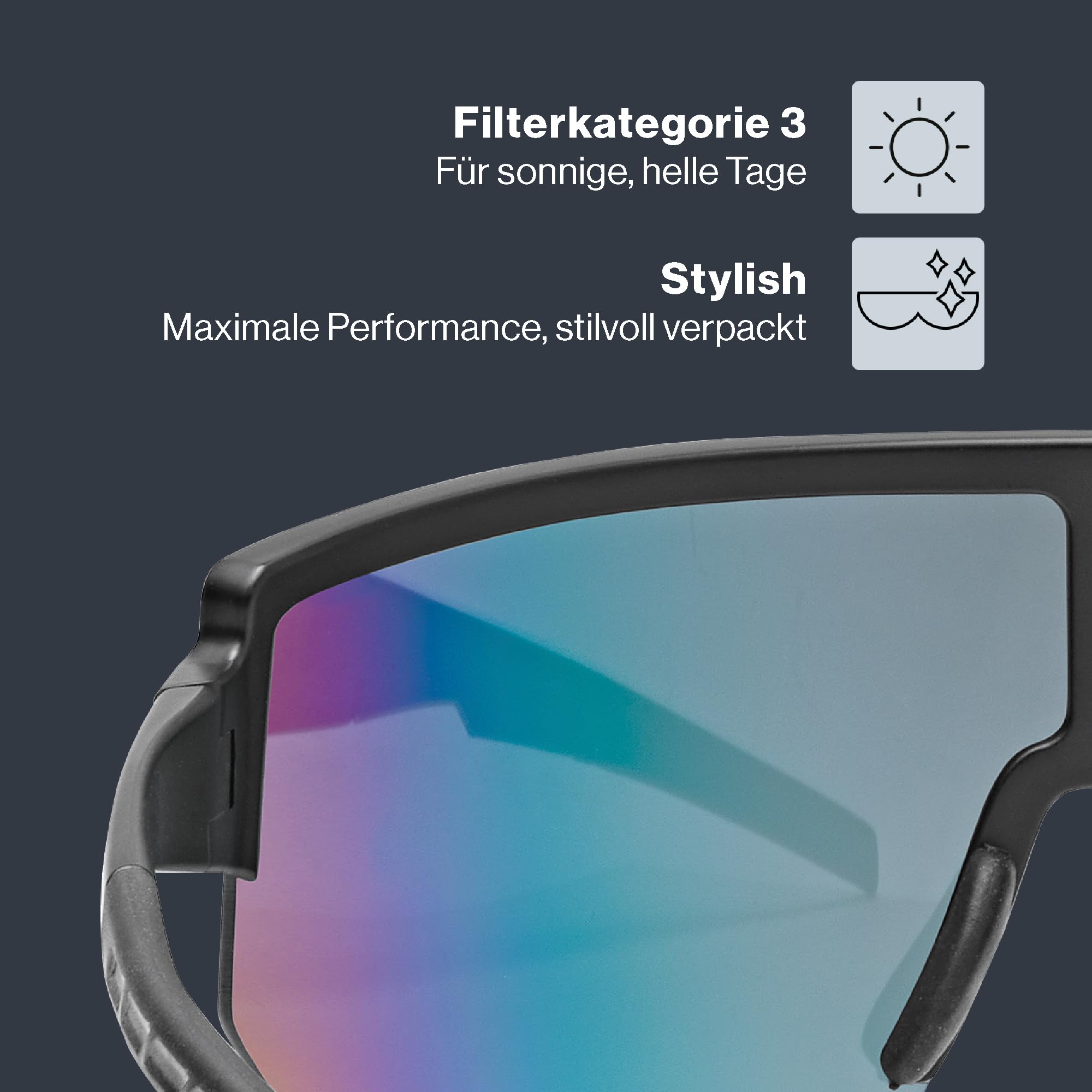 Uvex Unisex Excelle Sportbrille (1er Pack)