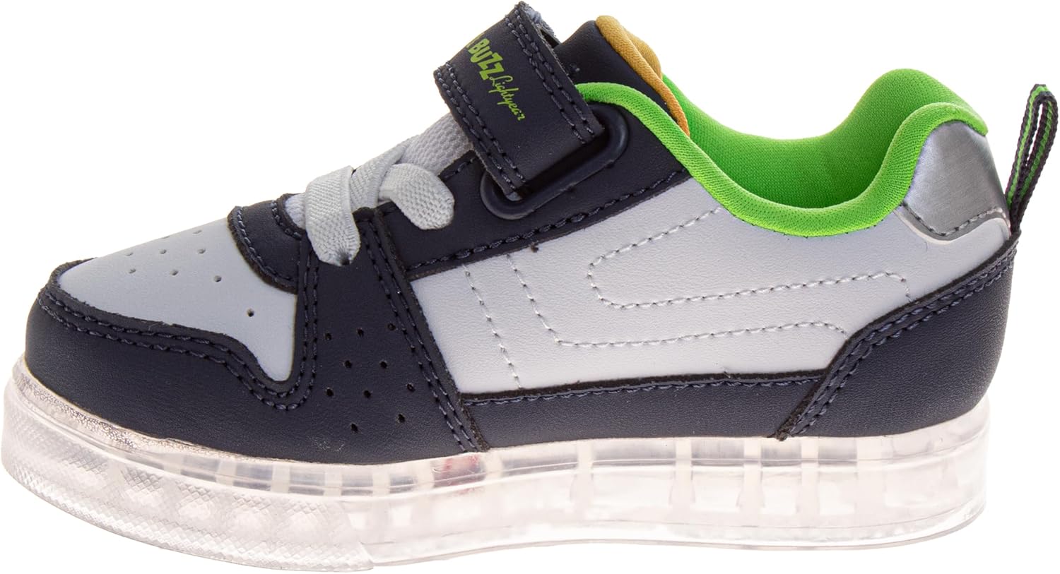 Boys Character Court Light Up Sneakers Paw Patrol Toy Story Mickey Mouse Spider Man Sonic Avengers Casual LED Shoes for Boy Size 6-10 Toddler 11-12 Little Kid - Image 4