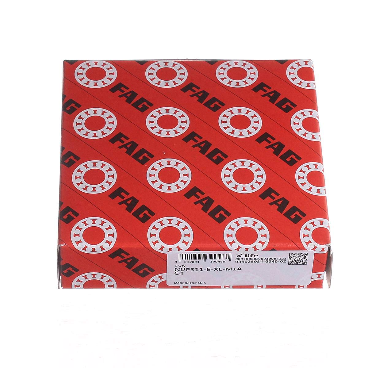 NUP311-E-XL-M1A-C4 FAG Rodillos cilíndricos cojinete 55,00x120,00x29,00mm