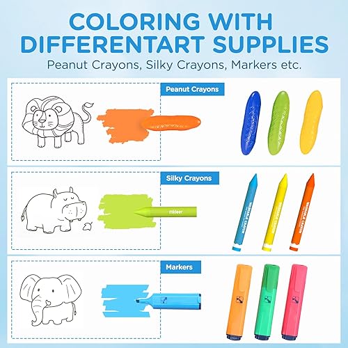Miniatura 4 de CELION Rollo de papel para colorear para niños, rollo de papel de dibujo para niños, ideal para dibujar, colorear, manualidades, proyectos escolares