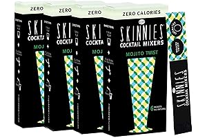 RSVP Skinnies Mojito Twist - Sweeten Your Cocktails without Sugar