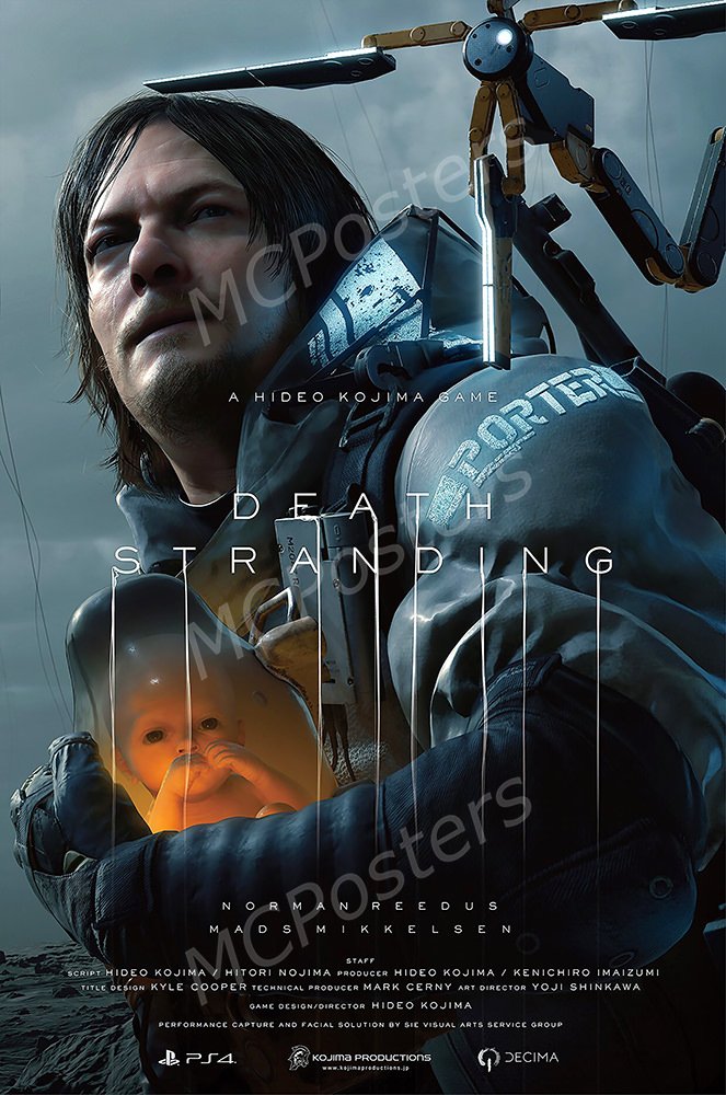 PrimePoster - Death Stranding Poster Glossy Finish Made in USA
