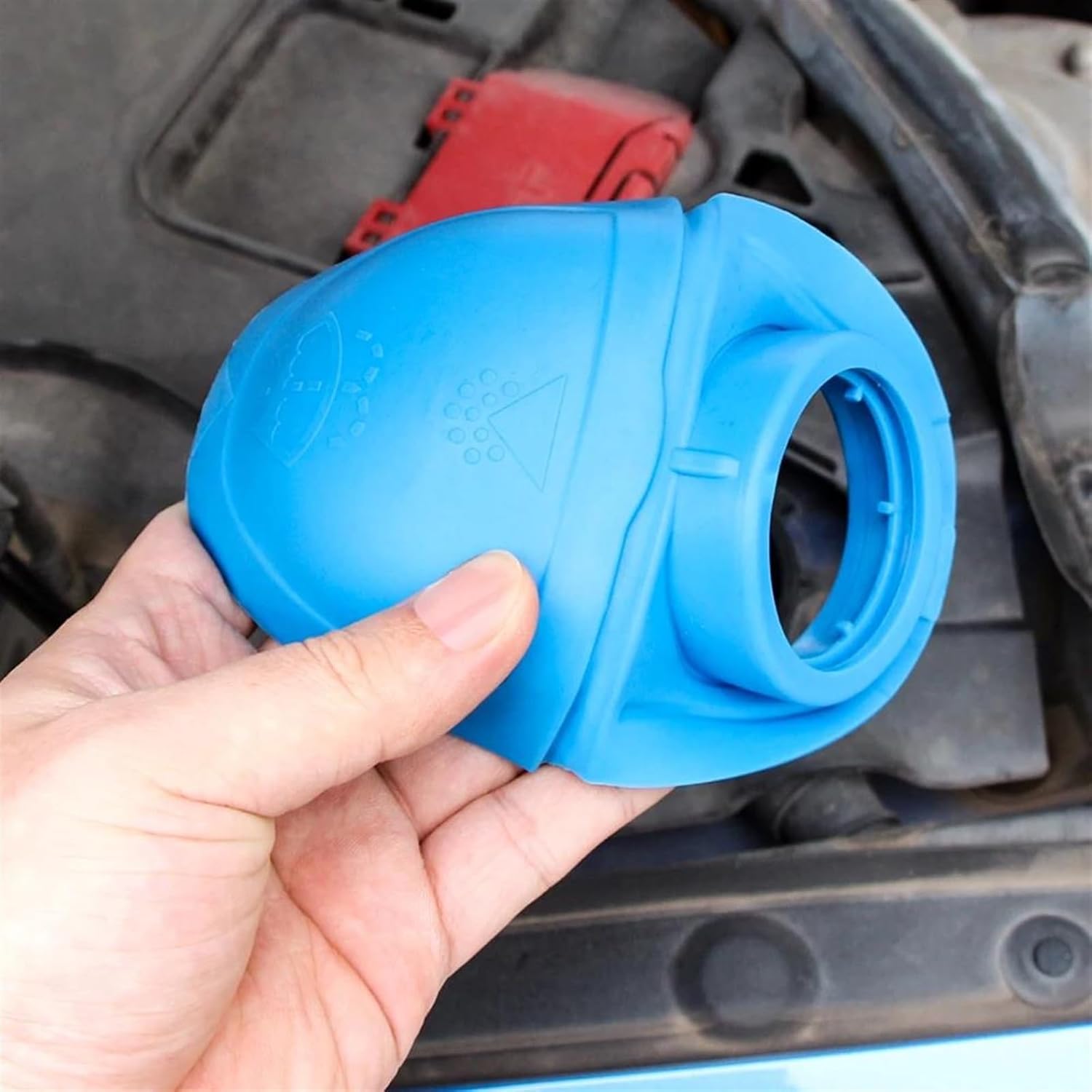 Car Windshield Wiper Washer Fluid Reservoir Tank Bottle Cover Cap, For VW, For 1T 5T 2003-2022