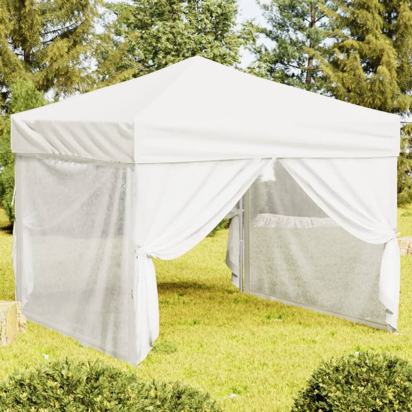 XJBTBA Prywatność Przestrzeń/pokój na kemping Przyczepa kempingowa Piknik Wędkarstwo i festiwale Wakacje Prysznic na plaży Namiot do przewijania, składany namiot imprezowy ze ścianami bocznymi Biały