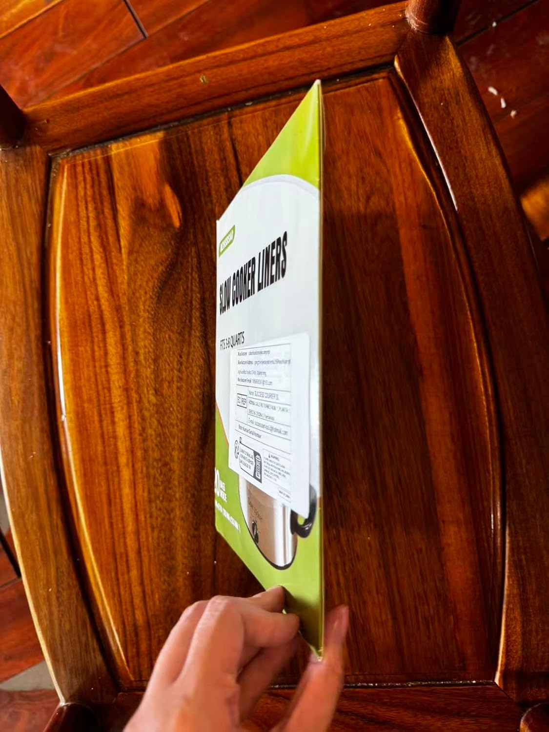 Slow Cooker Liners 20pcs, Large 13“ x 21” Disposable Cooking Bags for 3QT to 8QT Slow Cookers, Cooking Tray for Oval and Round Pots (20) - Image 4