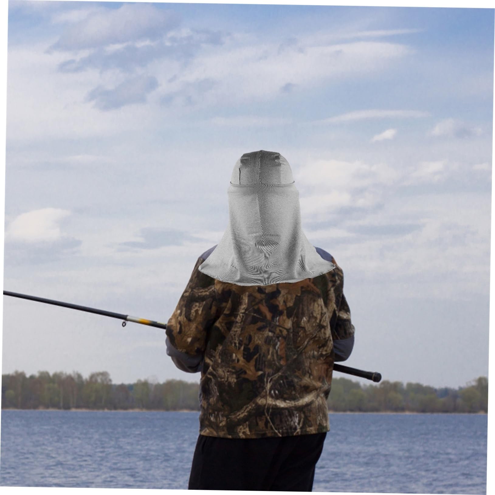 SUPVOX 3pcs Neck Shade Caps Long Tail for Cycling Outdoor Sports Hat Sunshade Uv Wrap for Hiking