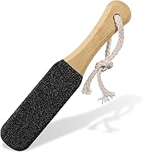 Foot File for Hardened Feet Pumice Stone Foot Care Callus File for Hardened Dry Skin Heel Scraper Foot File Pedicure Tool for Dead Skin Scraper (Black)