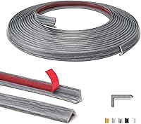 Vista 12 de Art3d Borde de esquina de vinilo exterior de 20 pies para despegar y pegar para bordes de azulejos y paredes, decoración de muebles, cereza