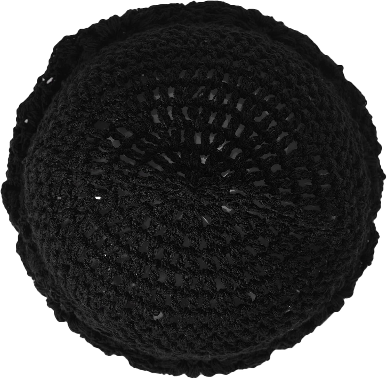 ZLYC Women Cotton Crochet Slouchy Beanie Hat Handmade Knit Summer Skull Cap - Image 6