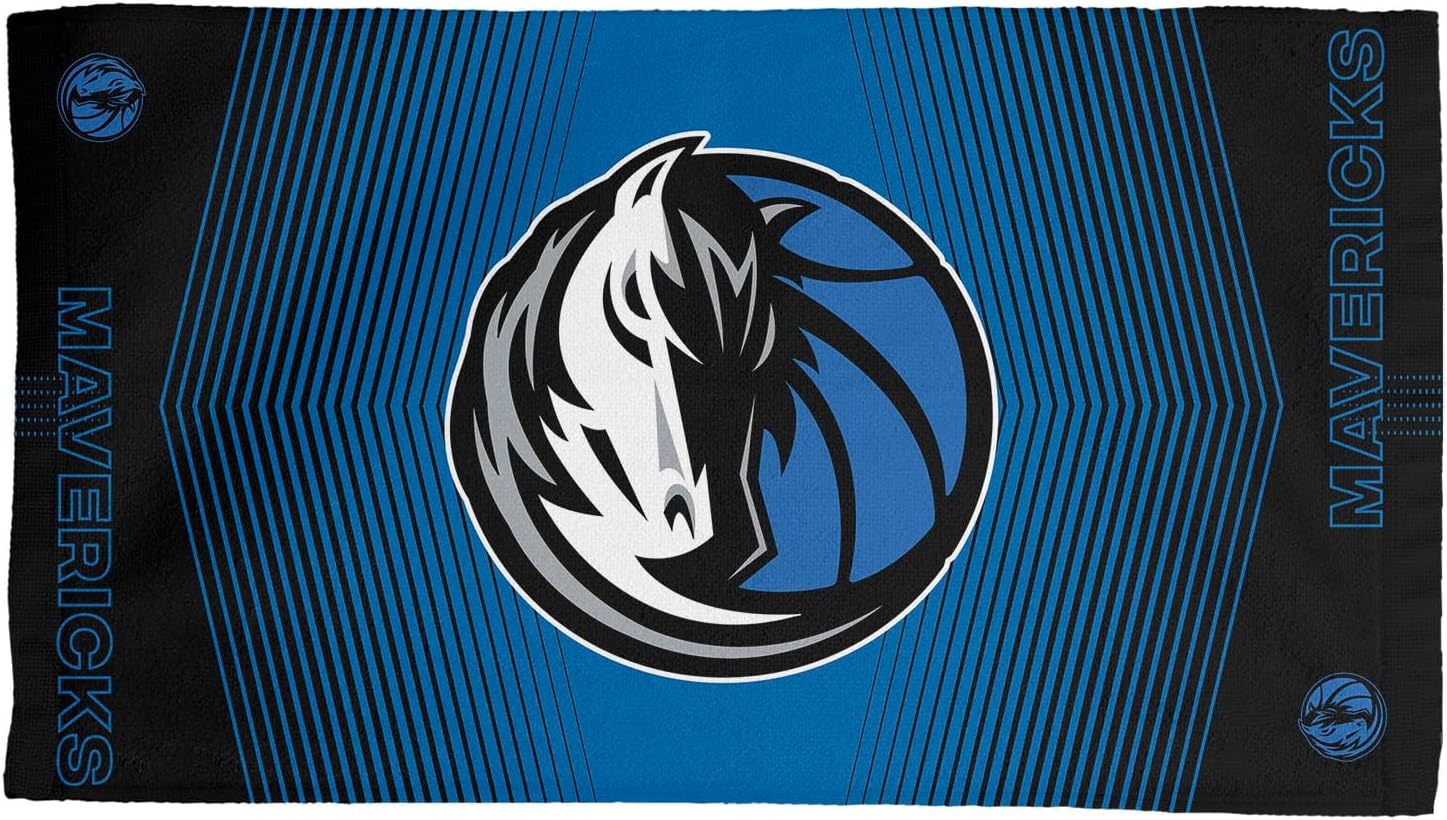 NORTHWEST Dallas Mavericks NBA Hussle Micro Fiber Sports Towel 24 x 42 Inches