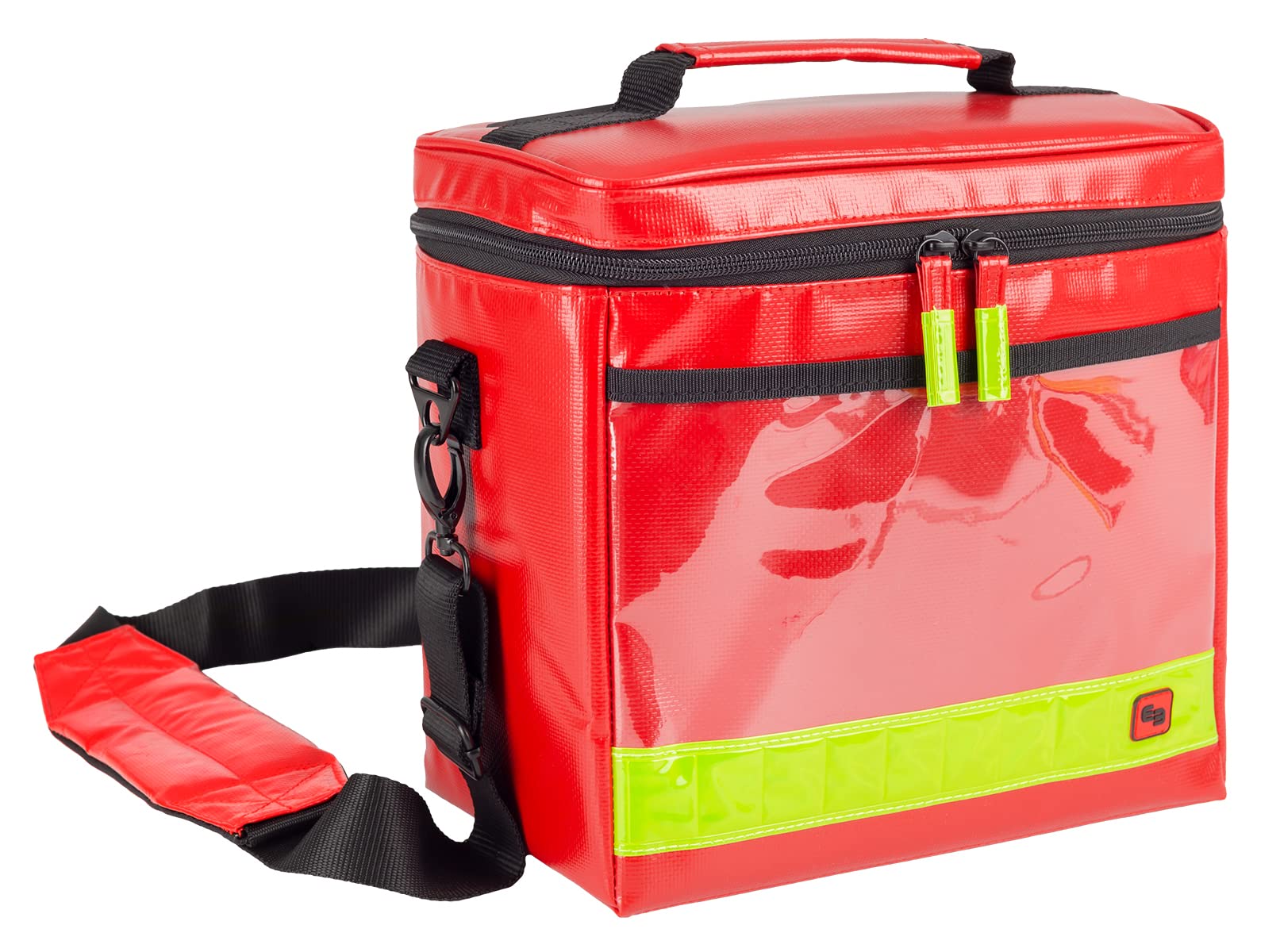 ELITE BAGS - Borsa da laboratorio Row XL | borsa da laboratorio termoisolata | per il trasporto di tubi campione, Colore: rosso, Borsa da laboratorio