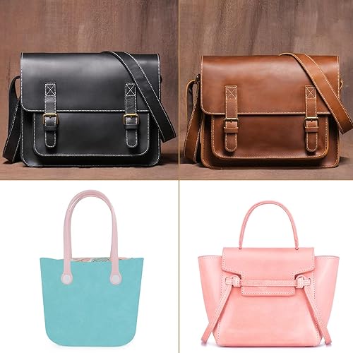 Miniatura 5 de Picheng Cuadrado de cuero para herramientas 13.78 "x 26" Hojas de herramientas de cuero sintético liso Hojas de cuero de 0.079 in de grosor para