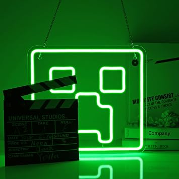 Neon i aretleri duvar dekor Neon burcu Led Neon  klar  USB Powered Led Neon i aretleri oda dekorasyon i in oyun