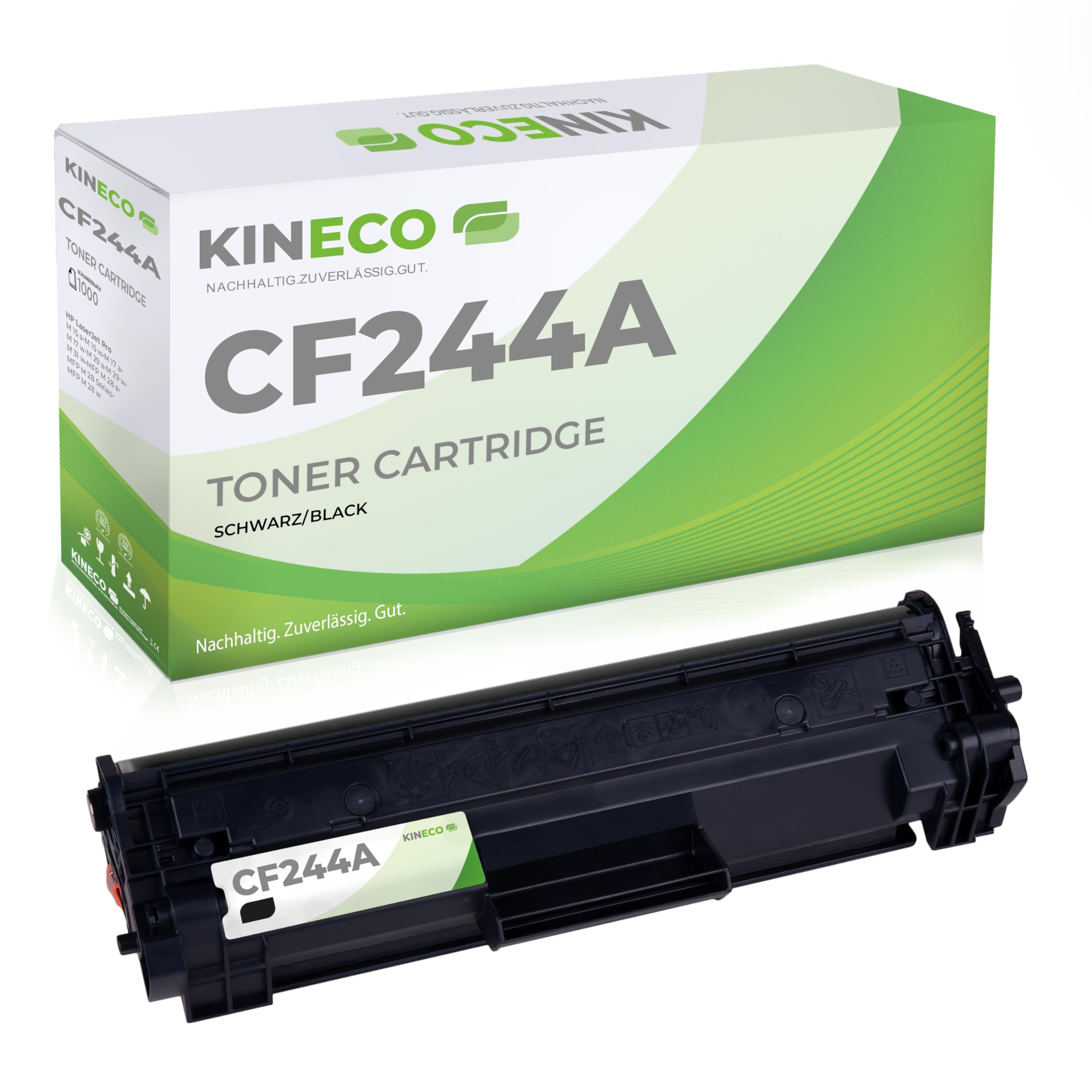 Cartouche De Toner Compatible HP CF244A / 44A | Grande Capacité | Pour Imprimantes LaserJet Pro M15-M29 Series | Garantie 3 Ans