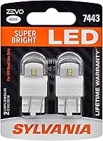Vista 1 de SYLVANIA - 7443 T20 ZEVO Bombilla LED blanca - Bombilla LED brillante, ideal para luces de circulación diurna (DRL) y luces de respaldo/marcha atrás