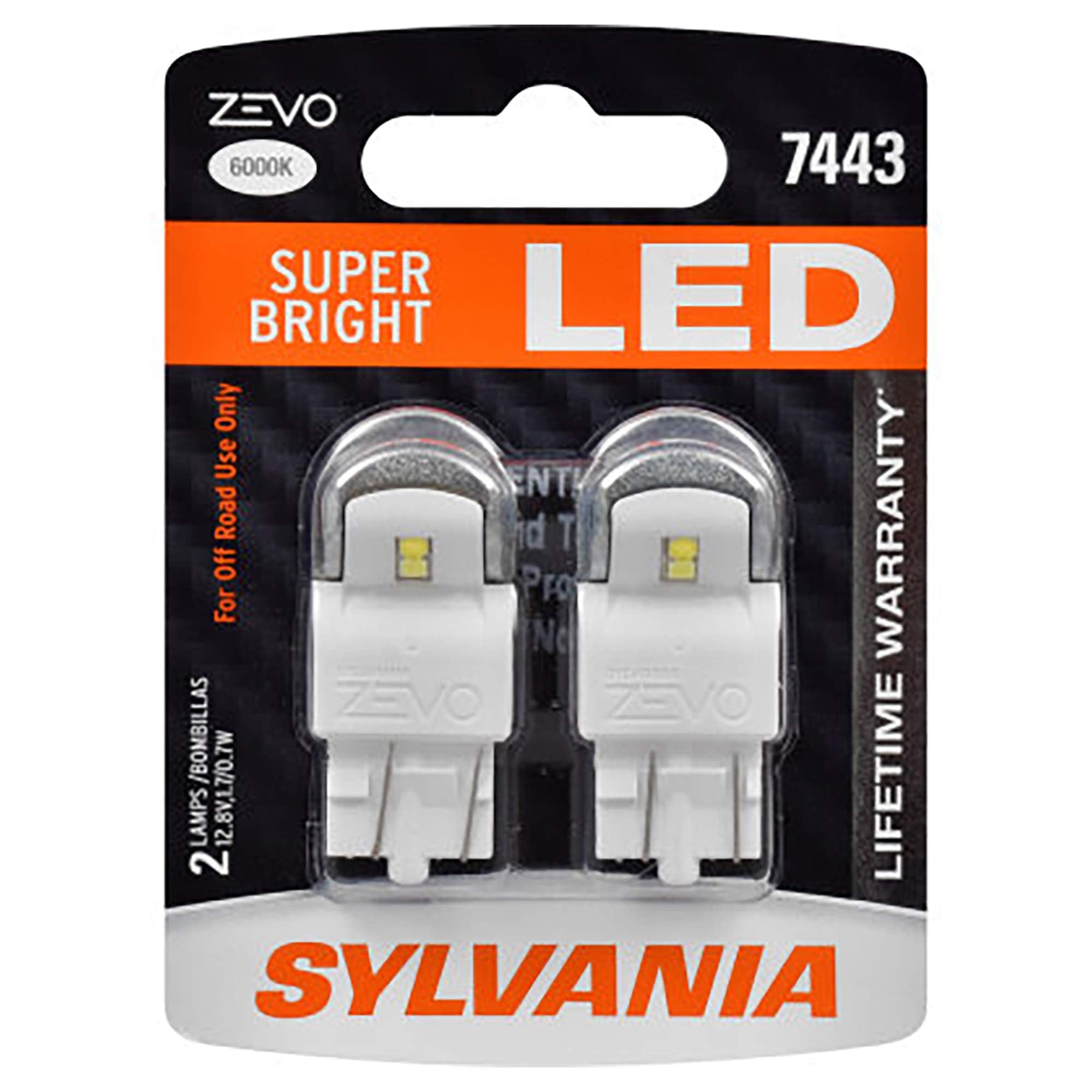 2way簡易アラーム ハリウッドサイレン２仕様 + LEDスキャナー7連白 Amazon.com: SYLVANIA - 7443 T20 ZEVO LED White Bulb - Bright LED
