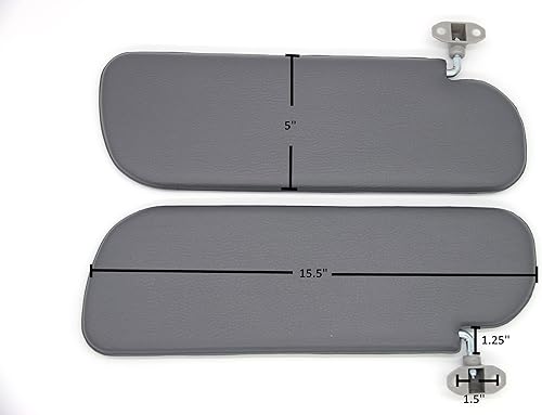 Miniatura 3 de Legion Part Store se adapta a FJ40 FJ45 FJ Series Gray Land Cruiser Toyota - Juego de viseras solares