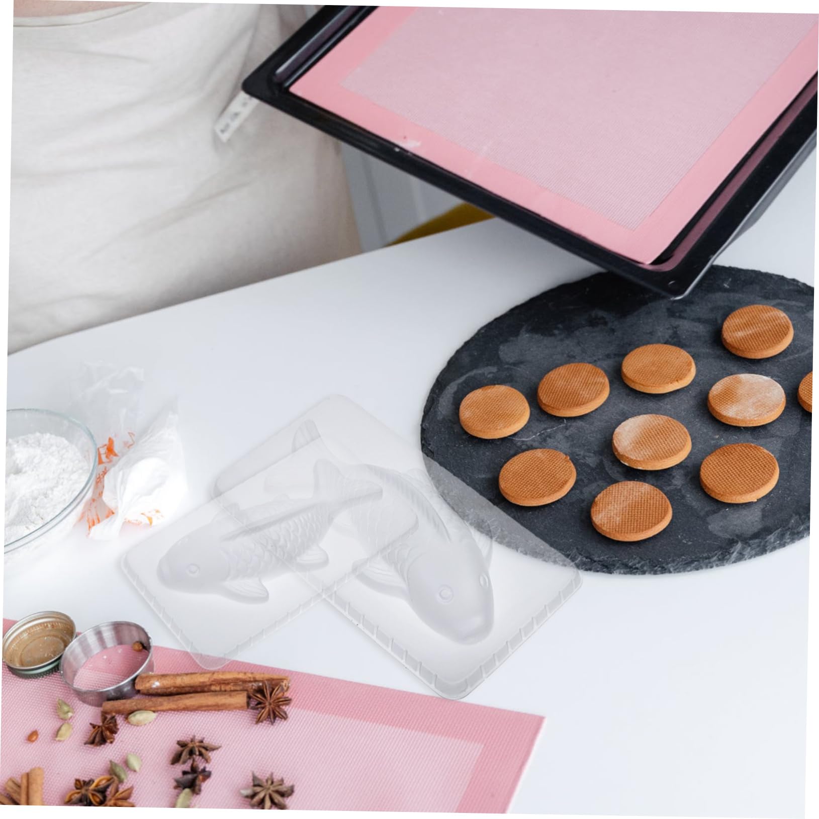 Gatuida 6piezas Molde De Gelatina Para Pastel De Arroz Al Vapor Utensilio De Cocina Moldes De Forma De Mediano