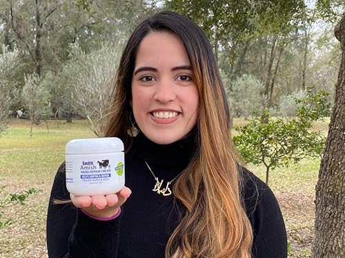 Miniatura 7 de Smith Amish Crema reparadora de manos en tarro de 45 onzas más bálsamo labial de menta orgánico