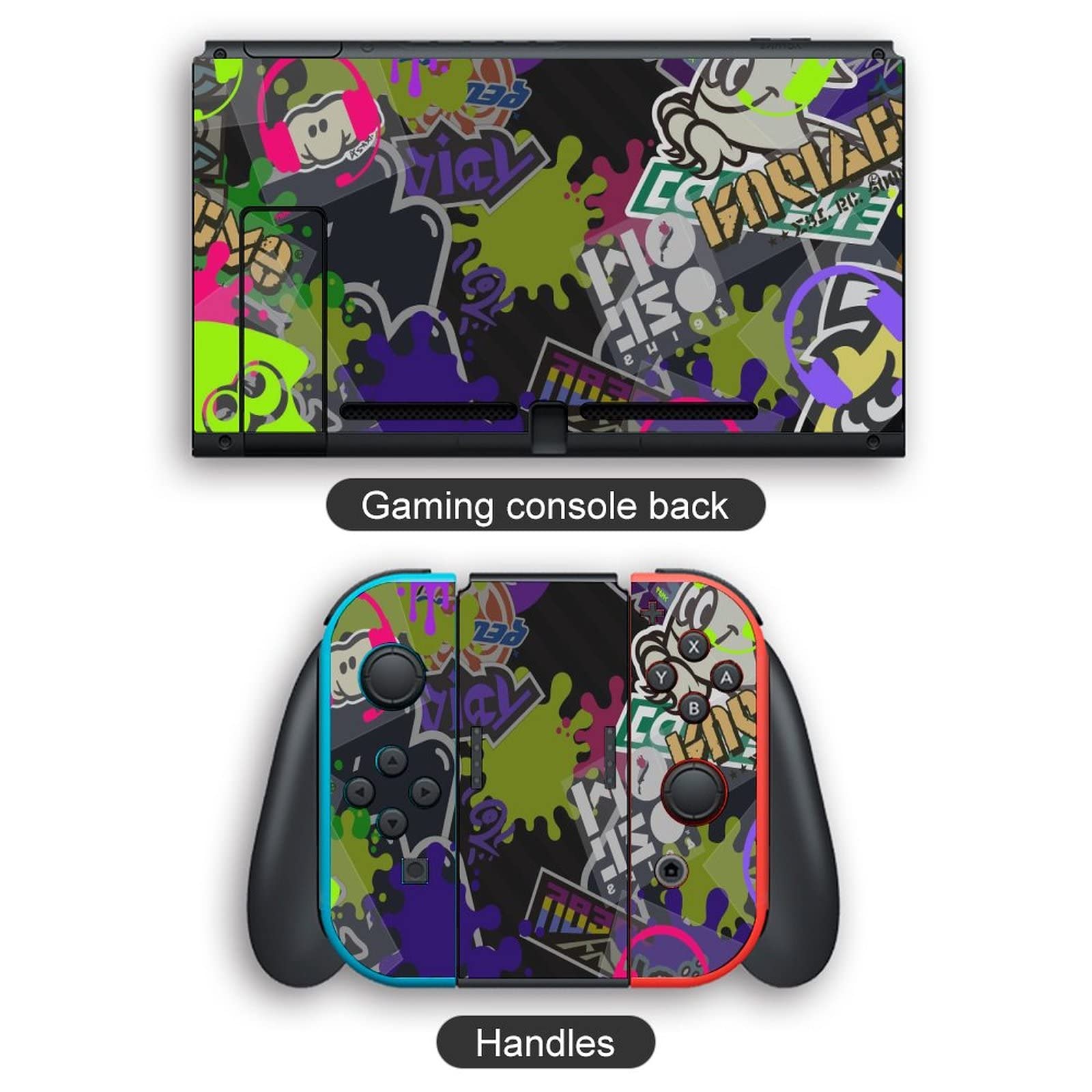 Amazon.co.jp: スプラトゥーン Switch/Switch Lite スキンシール