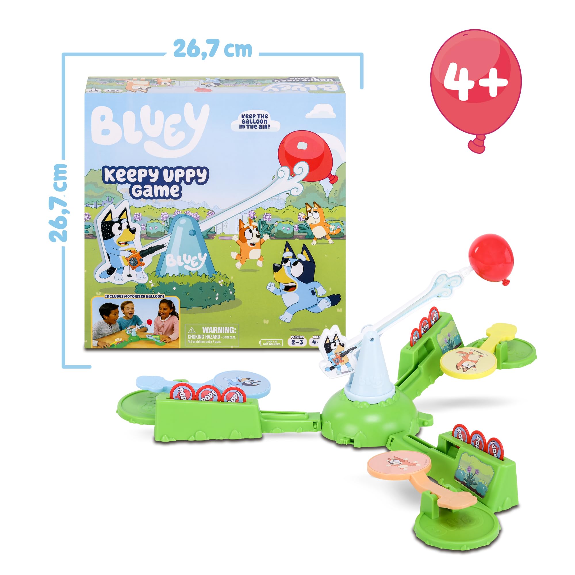 Bluey GIOCHI DISTRIBUITO- Famoso Giochi da Tavolo, Multicolore EGB0000