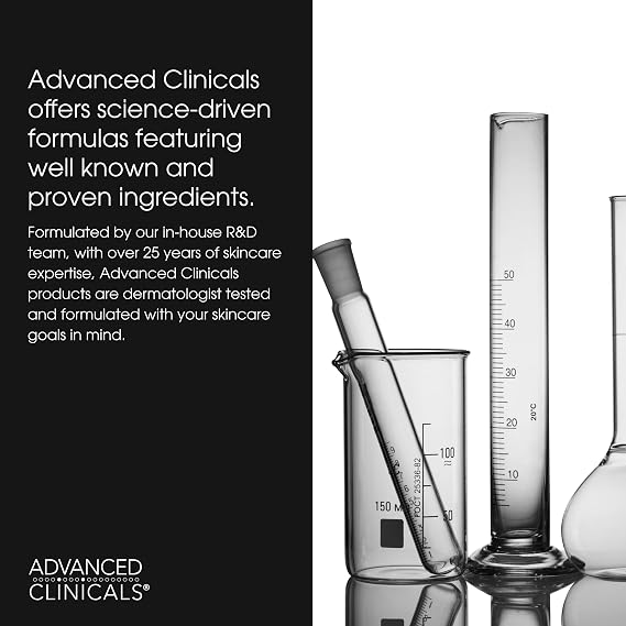 Advanced Clinicals Dark Spot Vitamin C Cream For Face, Hand & Body Lotion, Anti Aging Therapeutic Skin Care Moisturizer Lotion Reduces Appearance Of Age Spots, Blotchy Skin, Wrinkles, Large 8 Fl Oz