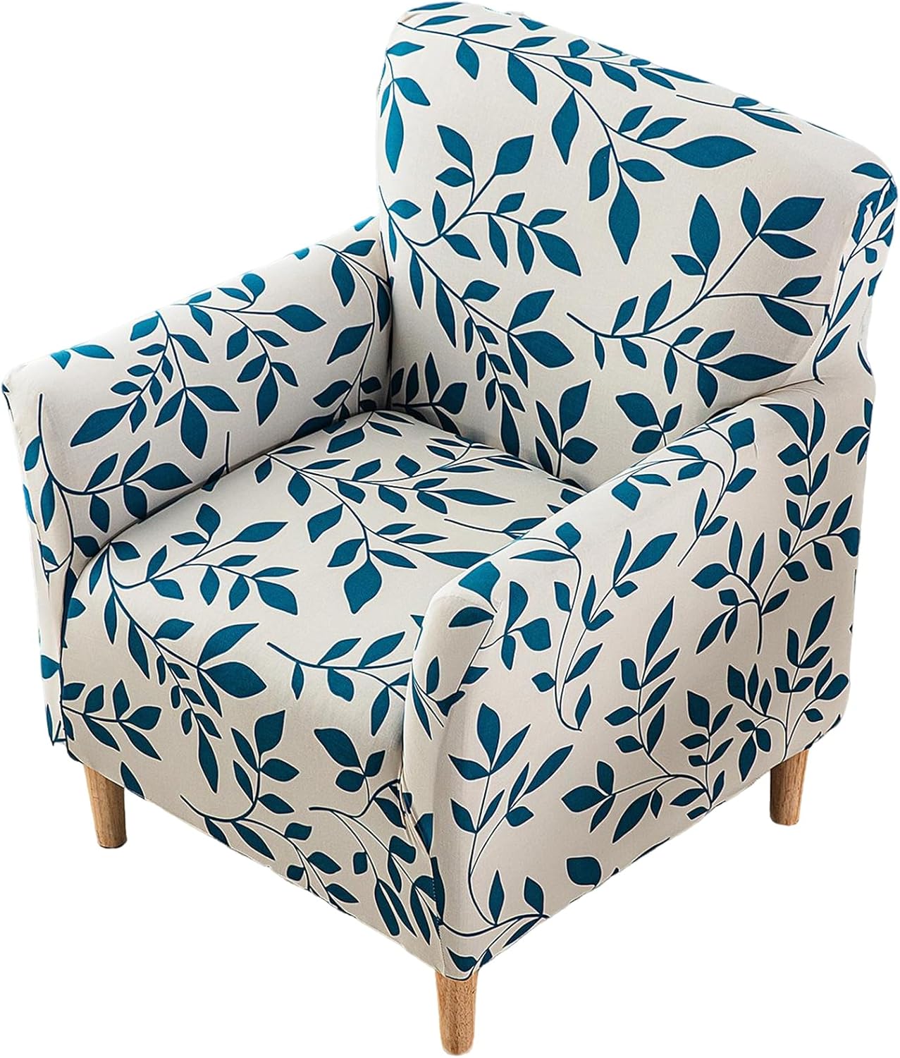 HAOYONG Banquet Armchair Slipcover Stretch Chair Covers with Arms 1-Piece Stretch Mid Century Modern Armchair Covers Removable Washable Anti-Slip Furniture Protector for Living Room