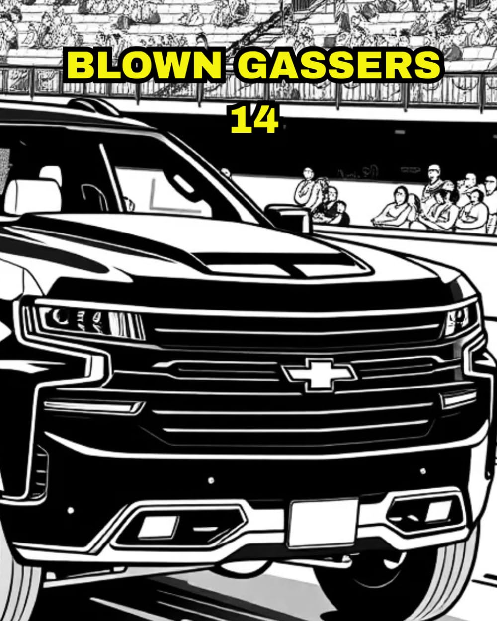 BLOWN GASSERS 14: BLOWN GASSERS 14 UTILITY EDITION COLOURING BOOK
