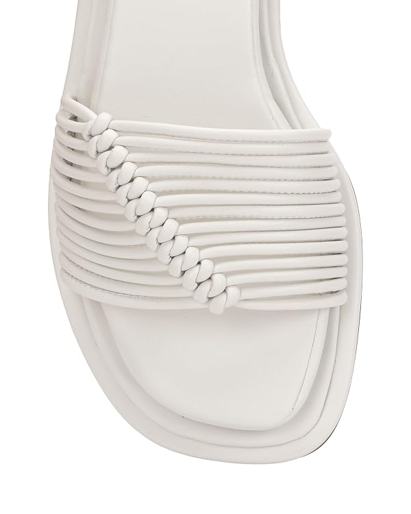 Jessica Simpson Belarina Flat Sandal, Bright White, 7 by Jessica Simpson - Used condition - Image 3