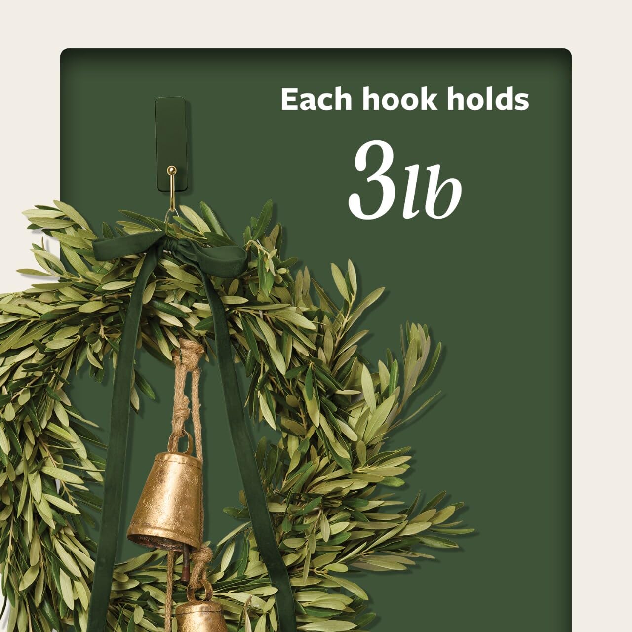 Command Hooks - 4 Hooks & 6 Strips Rosemary -4