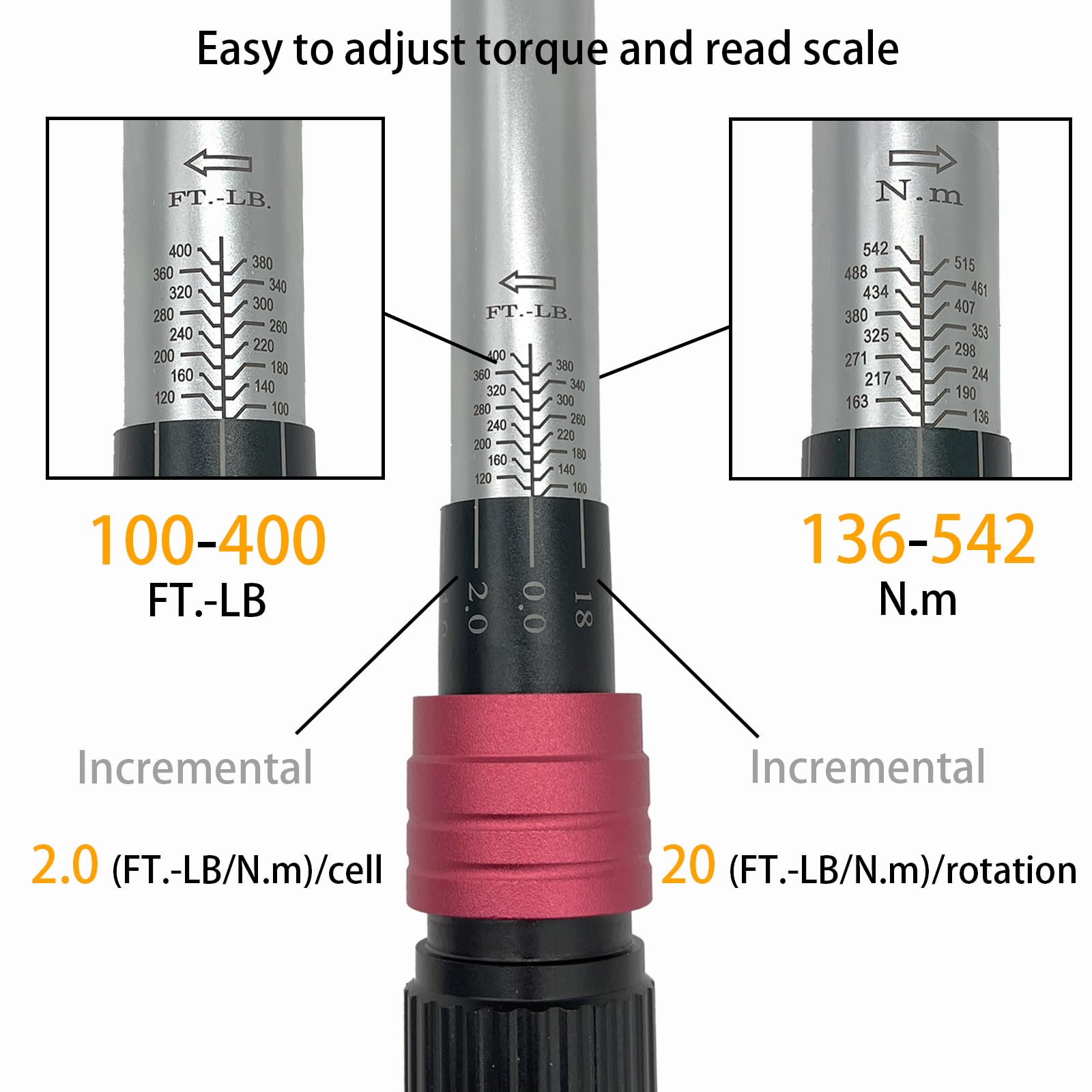 SPC Performance TORQUE EXT 400 FT LBS (75580) main image 1