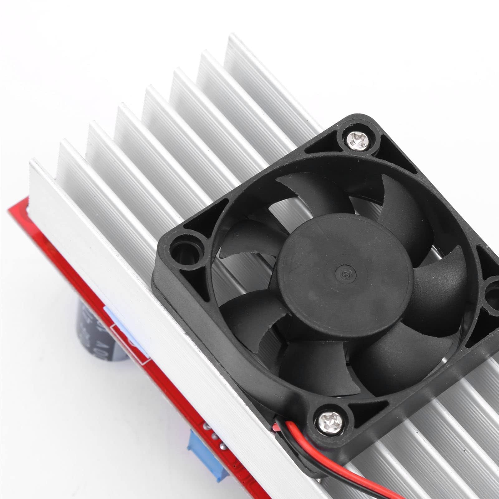 1500 W Boost Converter, modulo DC Boost 30 A, convertitore verso l'alto, modulo di alimentazione costante 10 a 60 V a 12 – 97 V con ventola intelligente