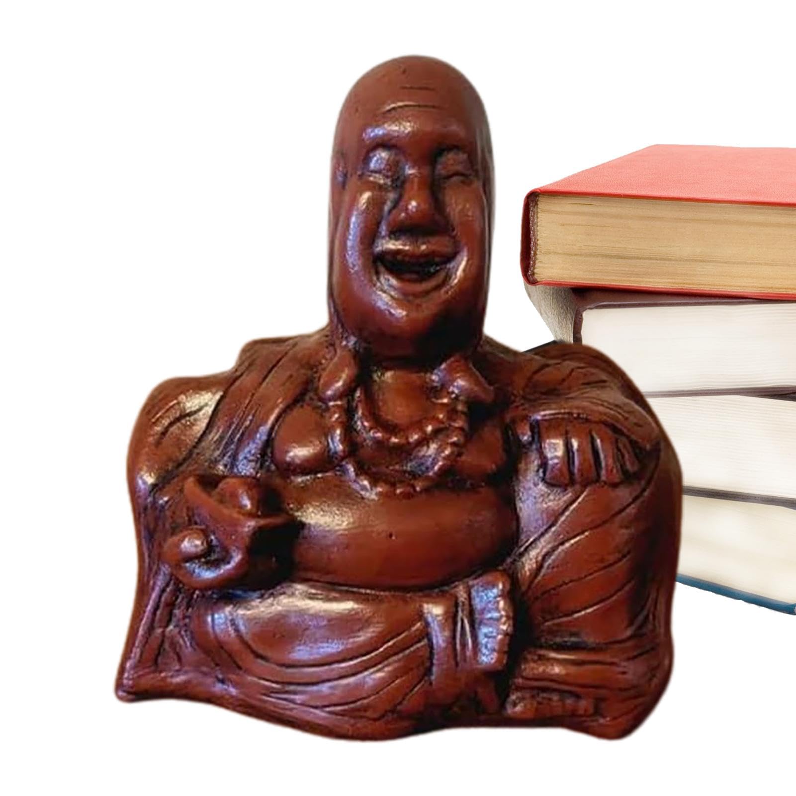 Amazon｜笑う仏像 | 中国の繁栄幸運の笑顔の仏像 - 家庭用中国東洋風水