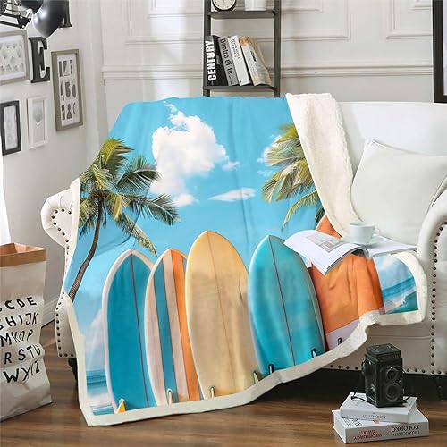 Miniatura 19 de Manta de olas oceánicas para cama, silla, retro, brújula, velero, manta náutica para decoración de dormitorio de niños, manta de vellón marino con