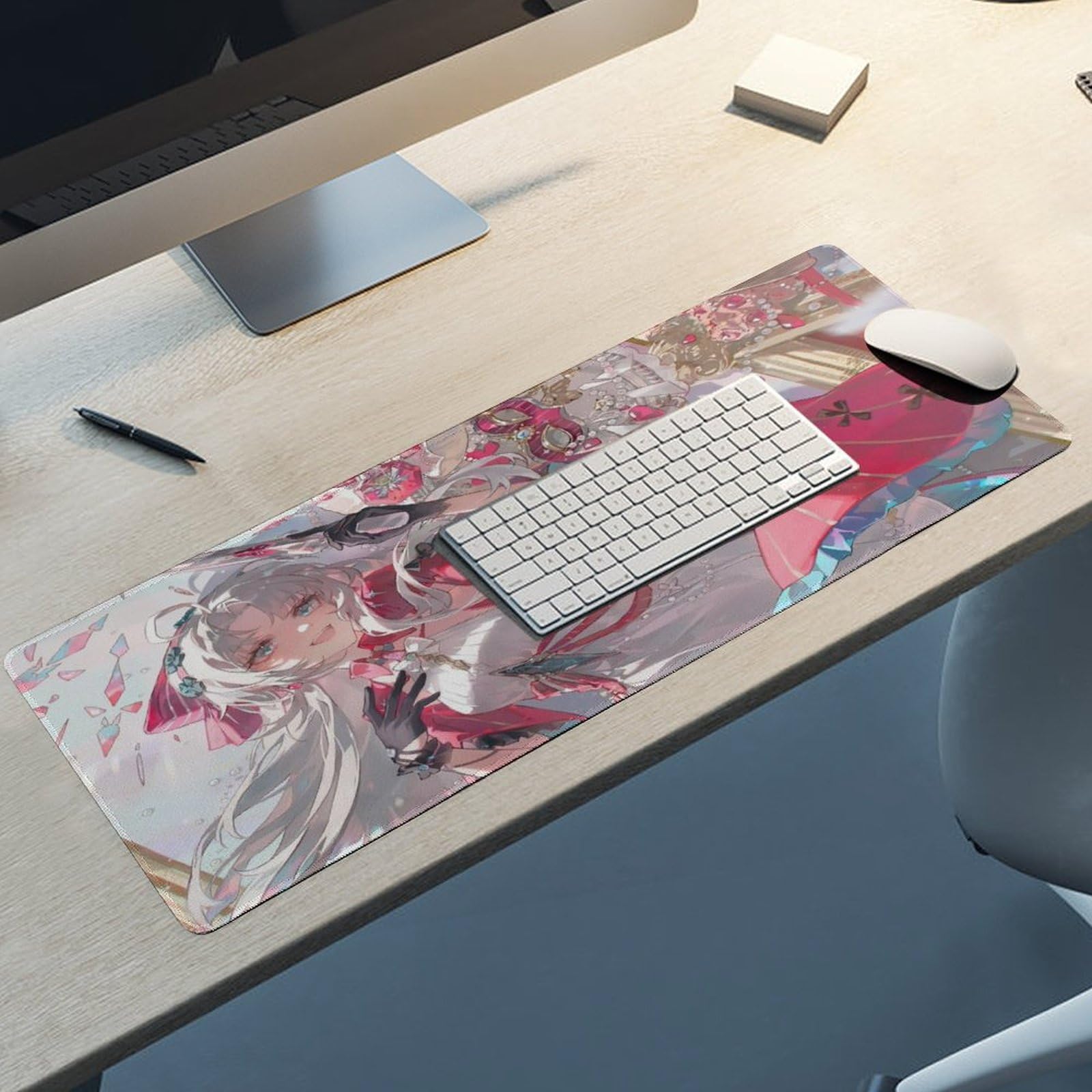 Amazon.co.jp：鳴潮 カルロッタ マウスパッド 大型 ゲーミング 滑り