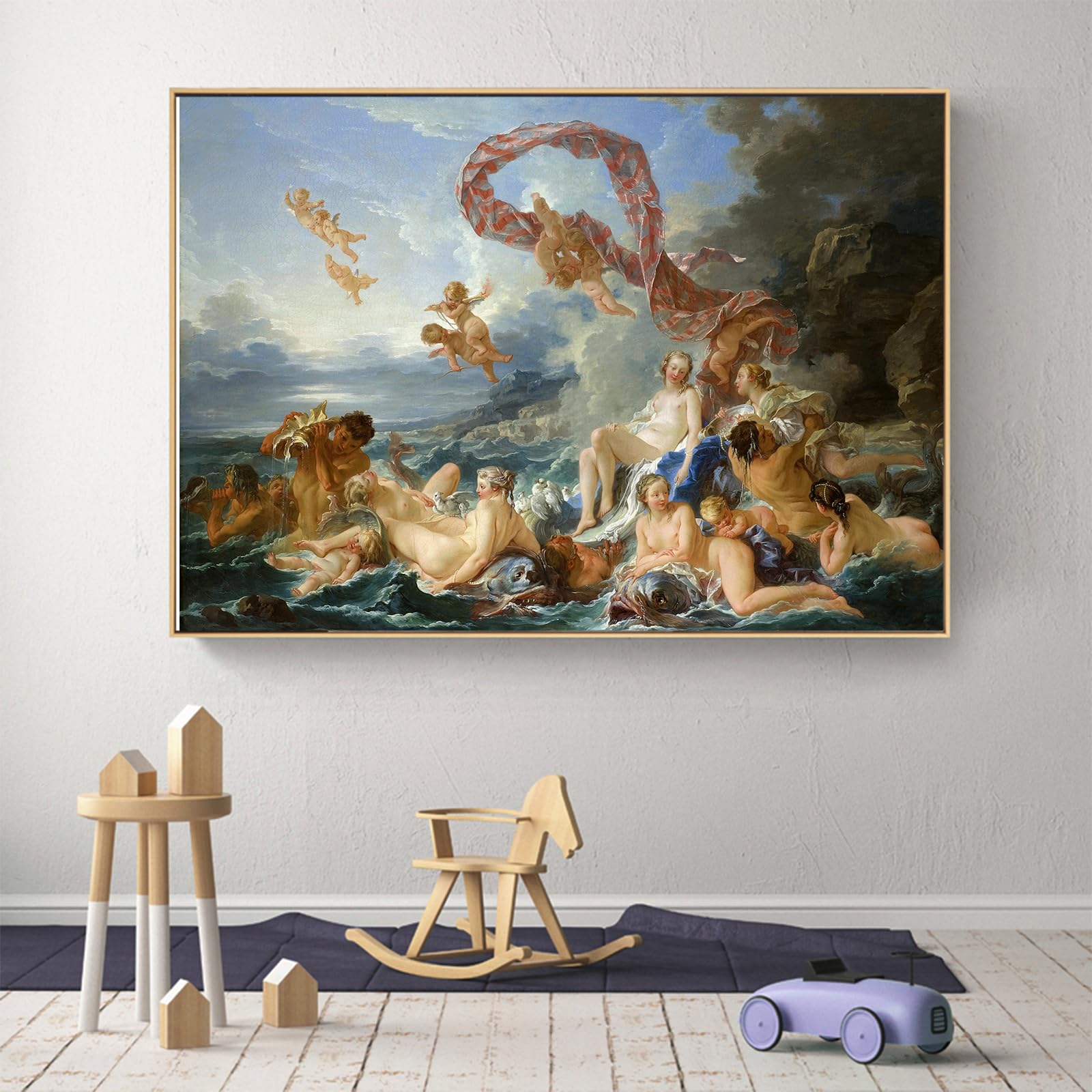 Francois Boucher Prints - The Triumph Of Venus Poster - Rococo